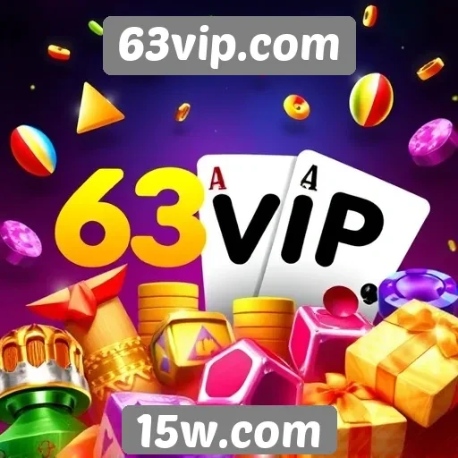 Variedade de jogos disponíveis no 63vip